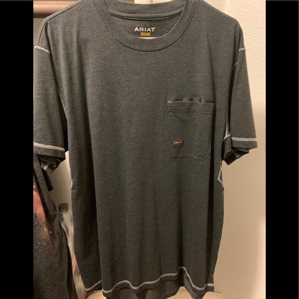 Men’s Ariat Rebar Short Sleeve Pocket T-Shirt